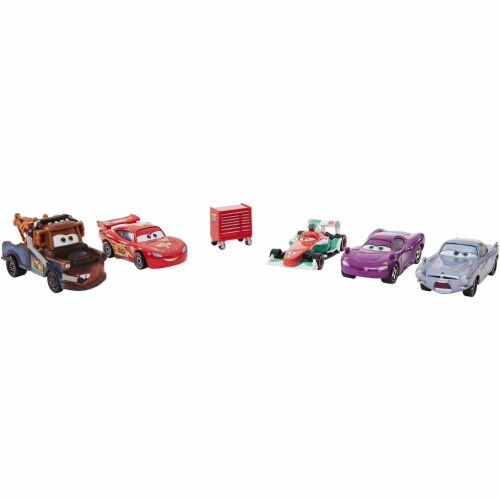 Disney Pixar Cars Diecast Vehicle 5 Pack Starter Collection
