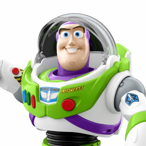 Mattel Disney Pixar Toy Story Action-Chop Buzz Lightyear Toy Perspective: top