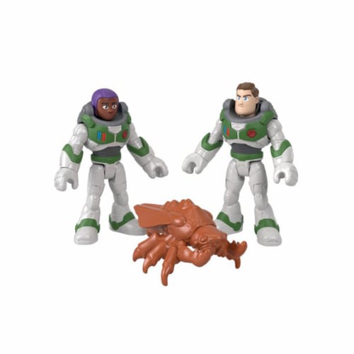 Fisher-Price Imaginext Disney Pixar Buzz Lightyear Alisha Hawthorne Action Figure Perspective: top
