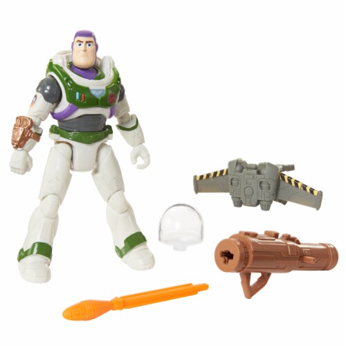 Mattel Disney Pixar Lightyear Mission Equipped Buzz Lightyear Figure Perspective: top