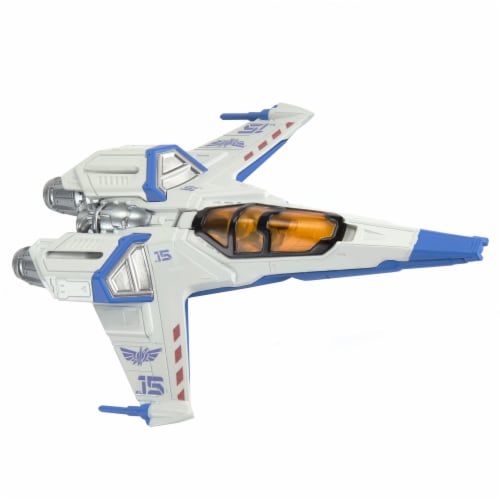 Mattel Disney Pixar Lightyear Hyperspeed Series XL-15 Buzz Lightyear Action Figure Perspective: top
