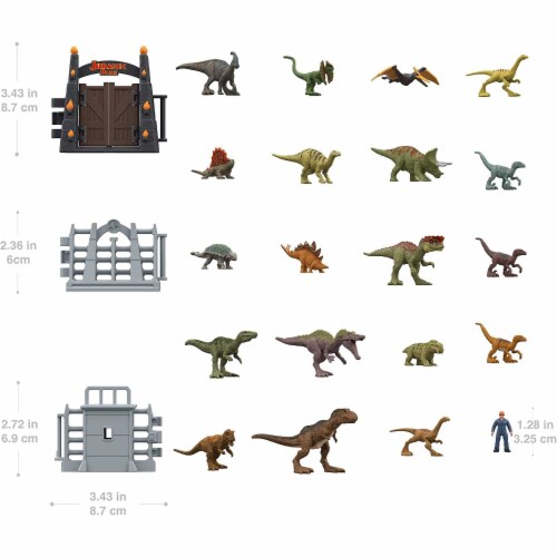 Mattel® Jurassic World: Dominion Advent Calendar Perspective: top