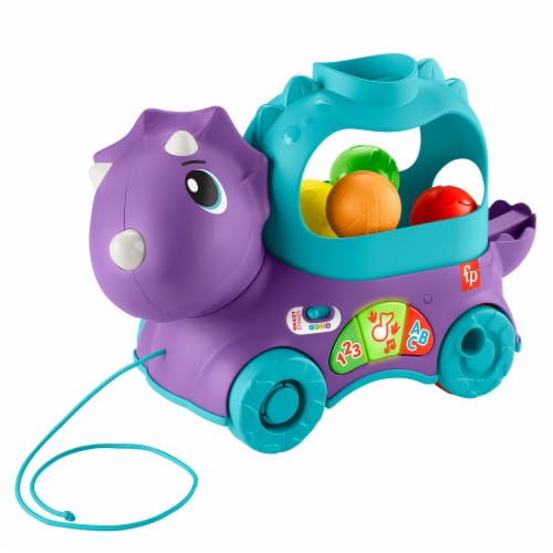 Fisher-Price® Poppin Triceratops Perspective: top