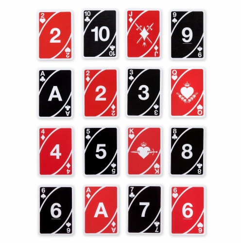 Mattel® Wild Twists™ Playing Cards by UNO Perspective: top