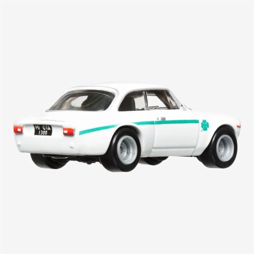 Mattel HKC50 Hot Wheels Premium Car Culture Spettacolare Alfa Romeo Giulia Sprint GTA Perspective: top