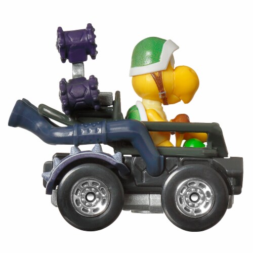 Mattel Hot Wheels The Super Mario Bros. Movie Koopa Troopa Replica Perspective: top