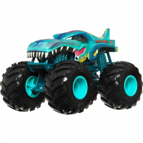 Hot Wheels Monster Trucks Car Chompin' Mega Wrex Vehicle, for Ages