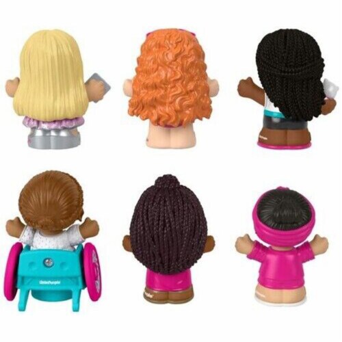Fisher-Price Barbie Figure 6 Pack Perspective: top