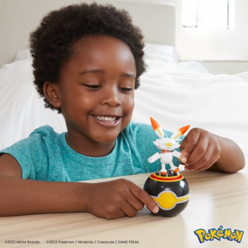 Mega™ Pokemon™ Scorbunny Toy Perspective: top