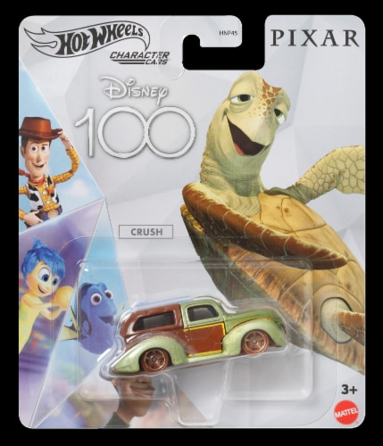 Mattel® Hot Wheels® Disney 100 Crush Toy Car Perspective: top