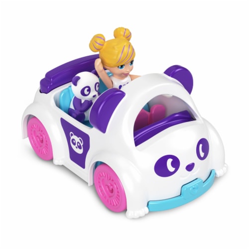 Mattel® Polly Pocket™ Pollyville™ Vehicle Perspective: top