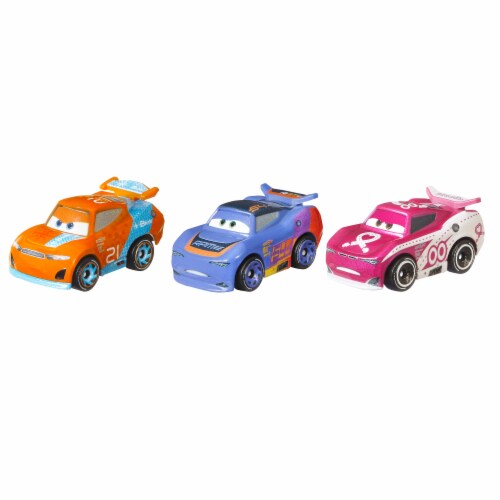 Mattle Cars Diecast Racers Perspective: top