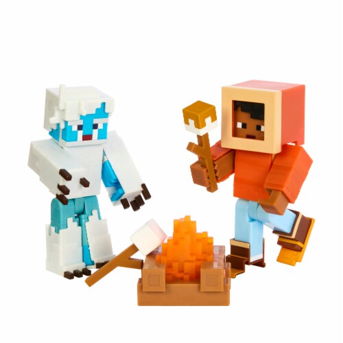Mattel® Minecraft Creator Series Mount Enderwood Yeti Scary Story Pack Perspective: top