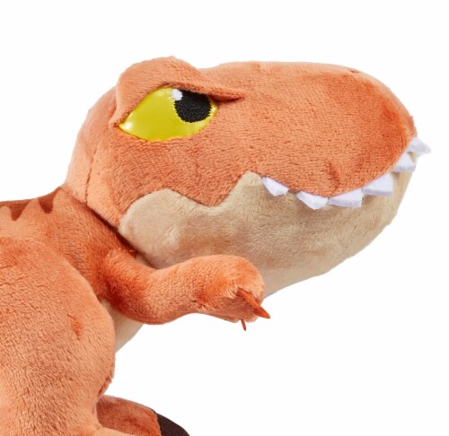 Mattel® Jurassic World T-Rex Plush Perspective: top