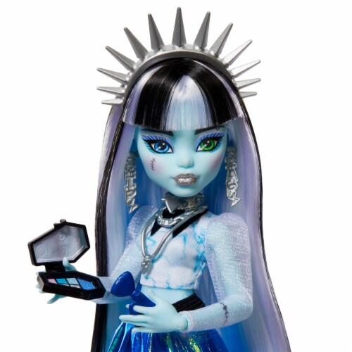 Mattel Monster High Skulltimate Secrets Frankie Stein Doll Perspective: top
