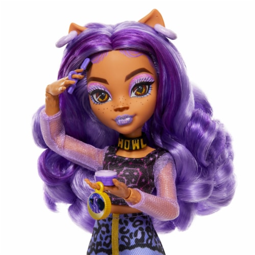 Monster High Skulltimate Secrets Clawdeen Wolf Doll And Fashion Set With  Dress-Up Locker