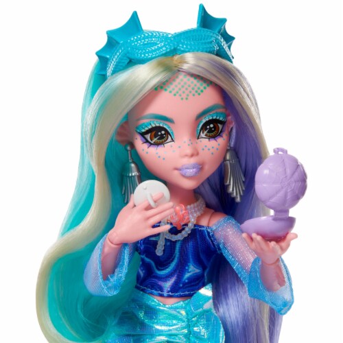 Mattel Monster High Skulltimate Secrets Lagoona Blue Doll Perspective: top