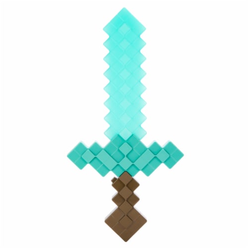 Mattel MINECRAFT Enchanted Diamond Sword Perspective: top
