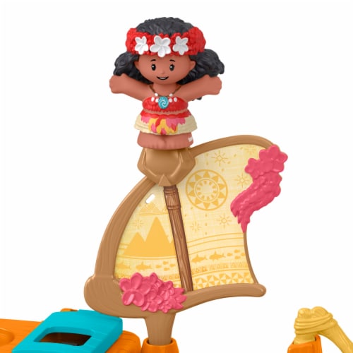 Fisher Price® Little People® Disney® Princess Moana Maui Canoe Set Perspective: top