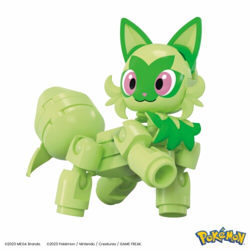 Mega™ Pokemon™ Sprigatito Toy Perspective: top