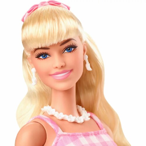 Barbie Doll, Blonde, and Grocery Store with Rolling Cart and Working Belt,  1 - Fry's Food Stores