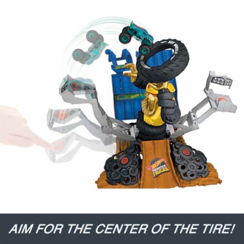 Mattel HPN71 Hot Wheels Monster Trucks Arena Smashers MEGA