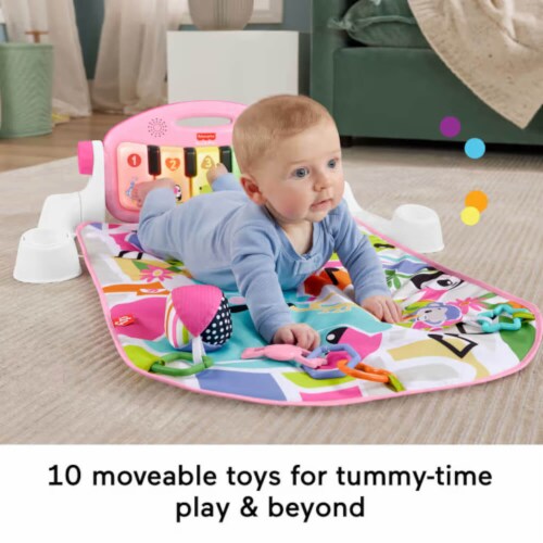 Kick n play piano gym pink hotsell