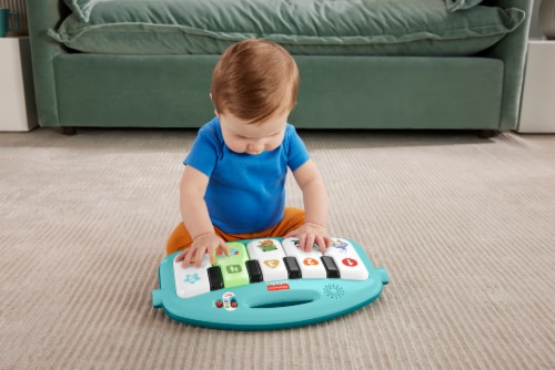 Fisher-Price® Glow and Grow™ Kick & Play® Piano Gym Perspective: top