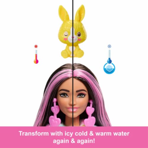 Mattel HRK38 Barbie Cutie Reveal Bunny Doll Perspective: top