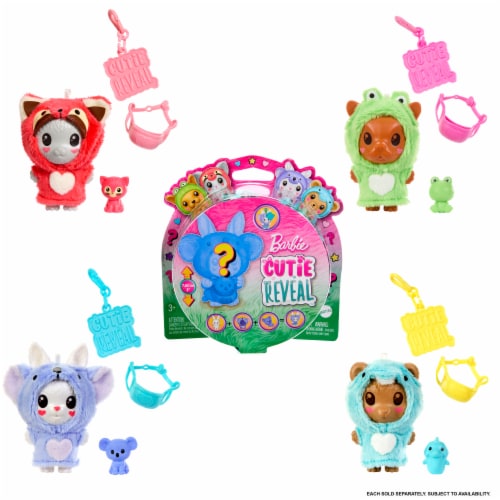 Barbie® Cutie Reveal Pet and Accessories Perspective: top