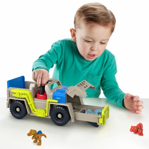 Fisher-Price® Imaginext Jurassic World Track Transport Dino Truck Perspective: top