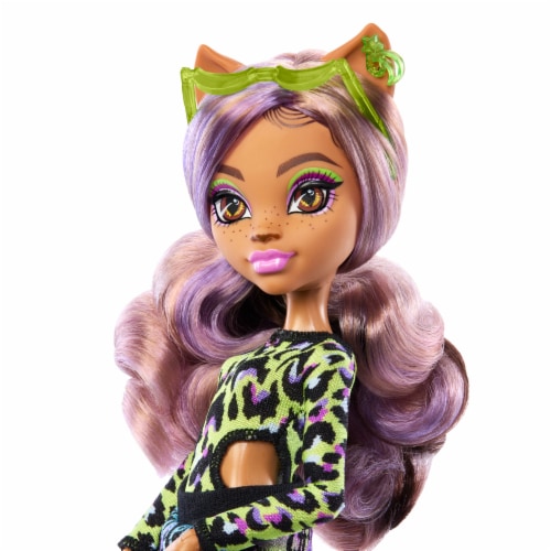Mattel® Monster High Scare-adise Island™ Clawdeen Wolf™ Doll Perspective: top