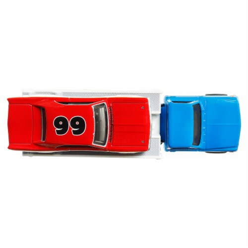 Mattel® Hot Wheels® Car Culture Team Transport™Square Body Ramp Truck Perspective: top