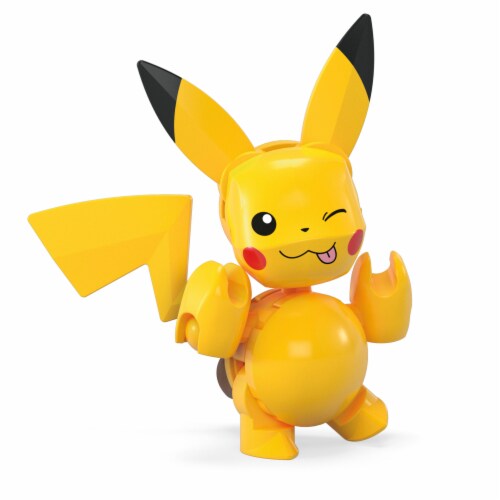 MEGA™ Pokemon™ Pikachu Poke Ball Building Set Perspective: top