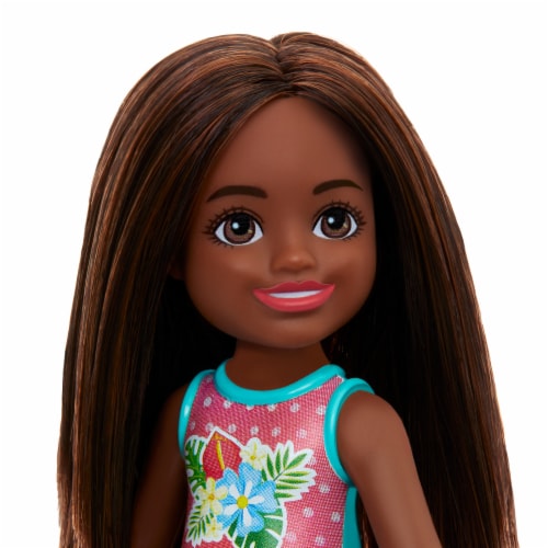 Barbie Brunette Chelsea Beach Doll Perspective: top