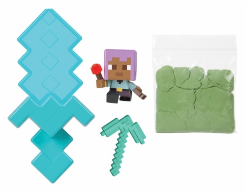 Mattel Minecraft Mini Mode Mining Figure Perspective: top