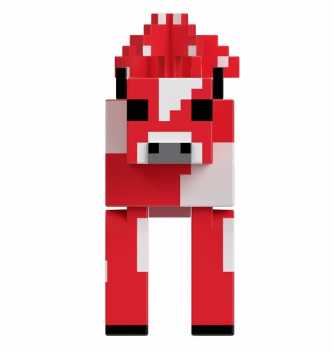 Mattel Minecraft Mooshroom Action Figure Perspective: top