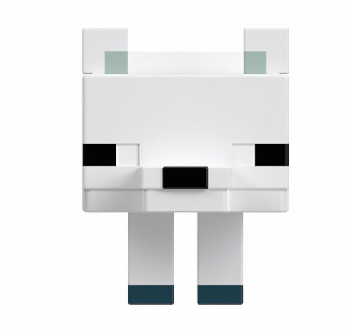 Mattel Minecraft Arctic Fox Action Figure Perspective: top