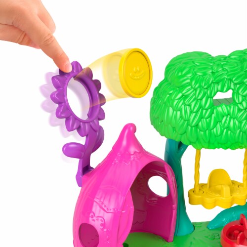 Fisher-Price® Imaginext DreamWorks Trolls Flower Fun Campsite Playset Perspective: top