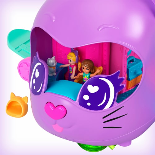 MAttel Polly™ Pocket Kitty Airways Playset Perspective: top