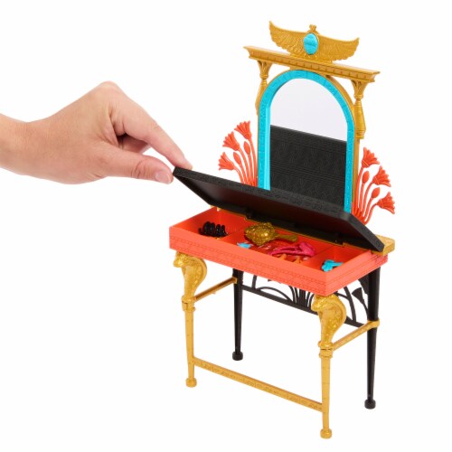 Mattel® Monster High™ Self Scare Day™ Cleo De Nile™ Doll Play Set Perspective: top