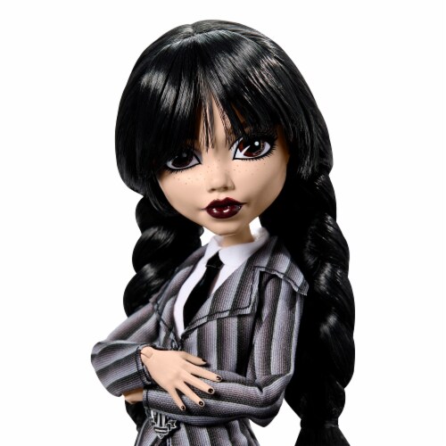 Monster High® Wednesday Addams Doll Perspective: top