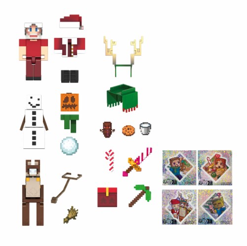 Mattel Minecraft Advent Calender Perspective: top