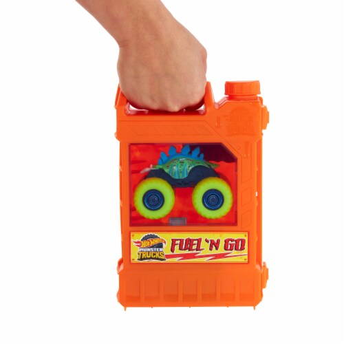 Mattel Hot Wheels Monster Trucks™ Fuel N Go Palyset Perspective: top