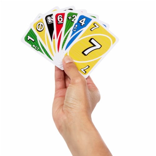 Mattel UNO Teams!™ Card Game Perspective: top