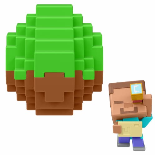Mattel Minecraft Mini Mode Spawn Egg Figure Perspective: top