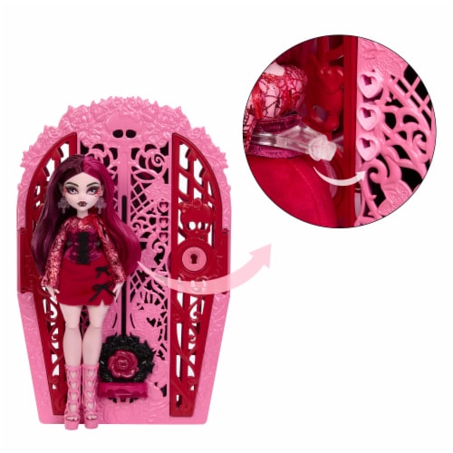 Mattel Monster High™ Skullmate Secrets™ Draculara™ Doll Set Perspective: top