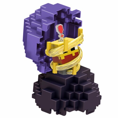 Mattel Minecraft Mini Mode Spawn Egg with Surprise Mini Figure - Heated Blaze Perspective: top