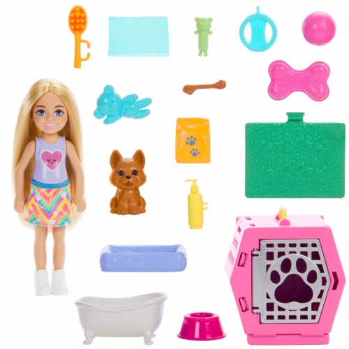 Mattel® Barbie® Club Chelsea® Puppy Carrier Playset Perspective: top