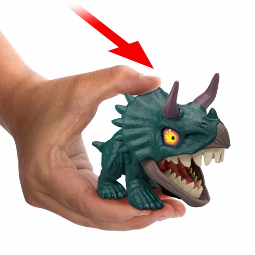 Mattel Jurassic World Mighty Little Biters™ Spinosaurus Perspective: top